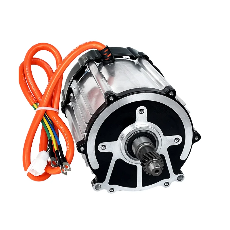 Brushless DC Motor 48V 1000W Three-Phase Permanent Magnet Construction Electric Tricycle Panel Mount Motor
