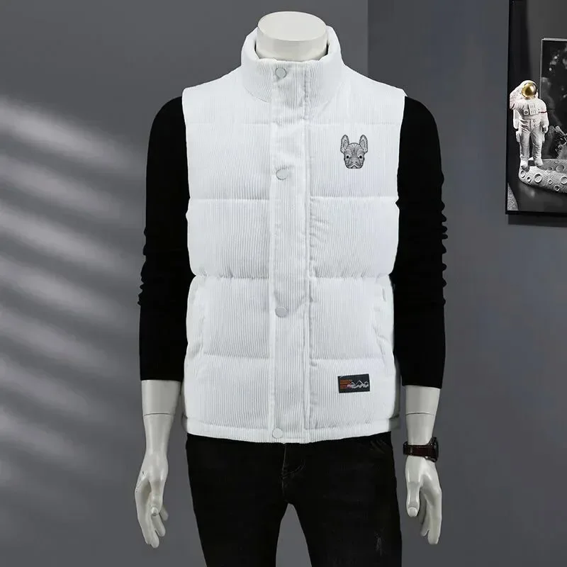 Light Sleeveless Down Top Golf Vest Windbreak Men golf wear Windbreak Golf wear men horse Men Golf Vests Men Jacket Super