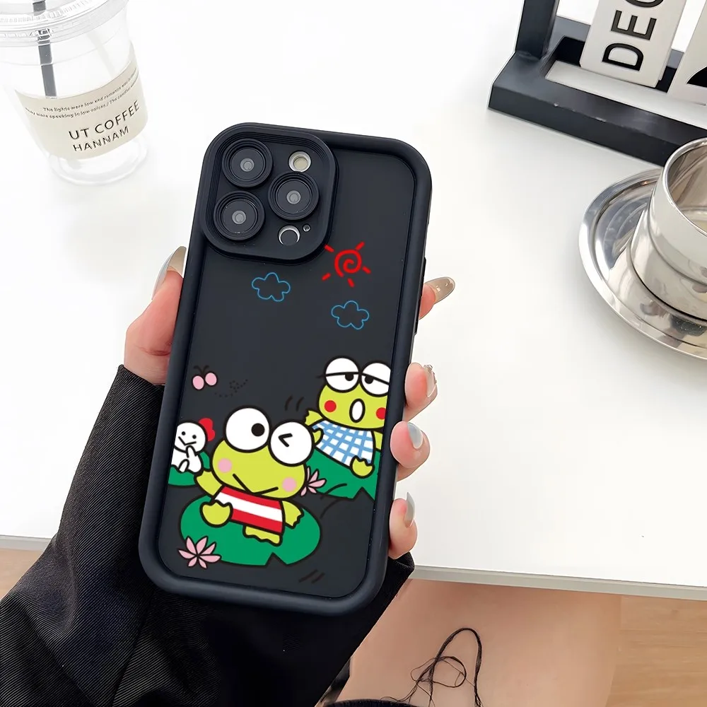 K-KeroppiS Cute Phone Case For Samsung A22 A31 A33 A51 A52 A53 A14 A24 A21 A34 A54 A03 A04 A05 Protection Soft Silicone Coque