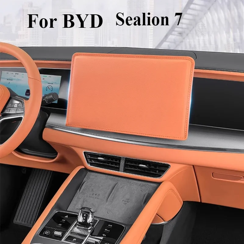 For BYD Sealion 7 Sea lion 07 2024 2025  Navigation Screen Protective Cover Car Interior Modification Accessories