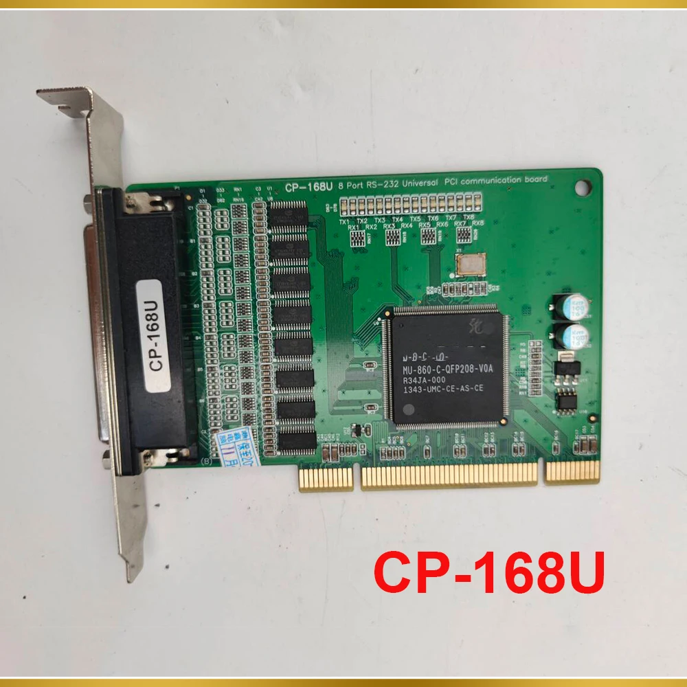 For MOXA Spot PCI 8 Serial Card RS232 Multi-Serial Card with 8 Serial Cables CP-168U