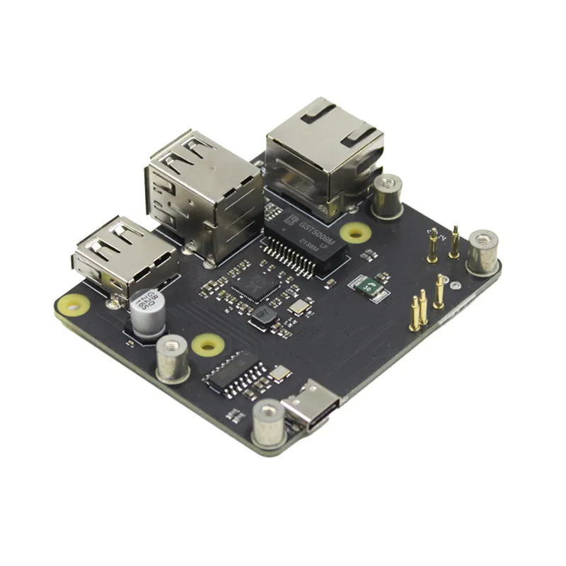 Raspberry Pi Zero 2W Gigabit Ethernet Expansion Board X303 USB HUB Hub Adapter Board RJ45