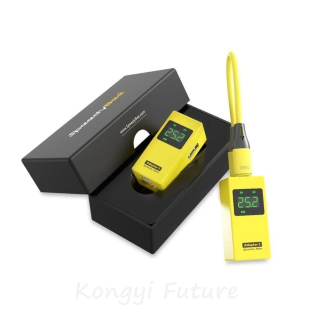 SpeedyBee Adapter 3 1-6S Lipo configuration Blackbox upgrade BF iNav input FC firmware Built-in Bluetooth WiFi Checker Voltage