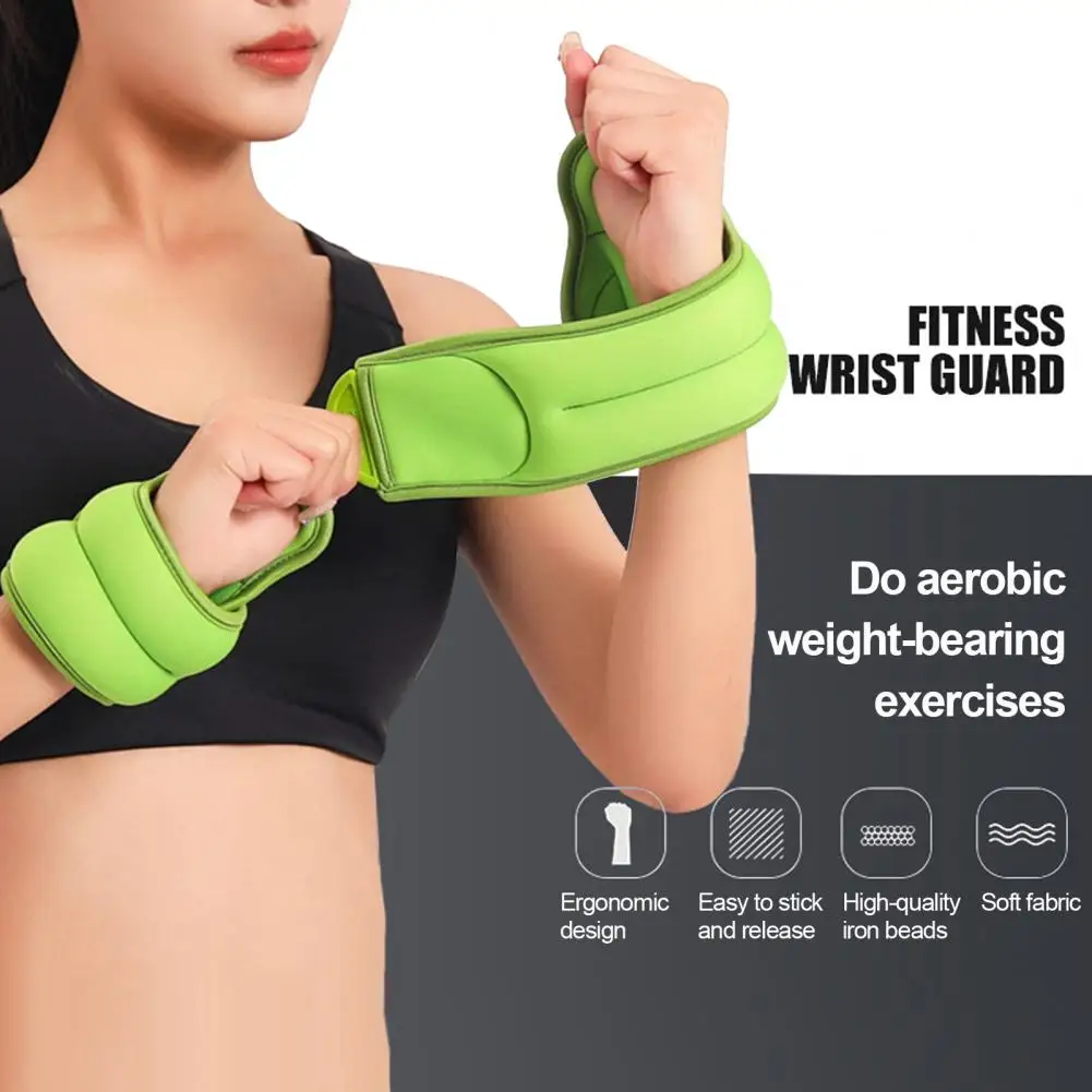 Fitness Hand Weights Waterproof Breathable Wrist Weights Set for Strength Training Ergonomic Design Sandbags with for Fitness