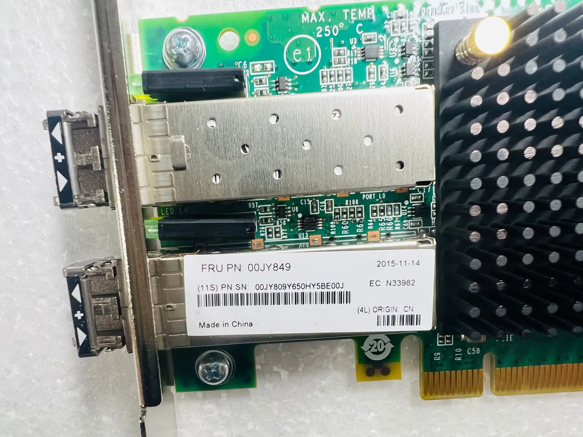 LPE16002-M6 16G HBA Card 00JY849 00JY809 81Y1662