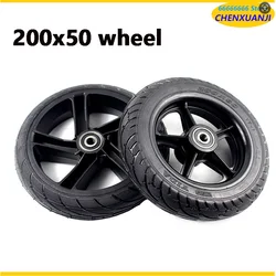 8 Inch 200*50 Wheel Scooter Solid Tyres 200x50 Wheels Electric Wheel Hub Non-pneumatic Tires for Electric Scooter