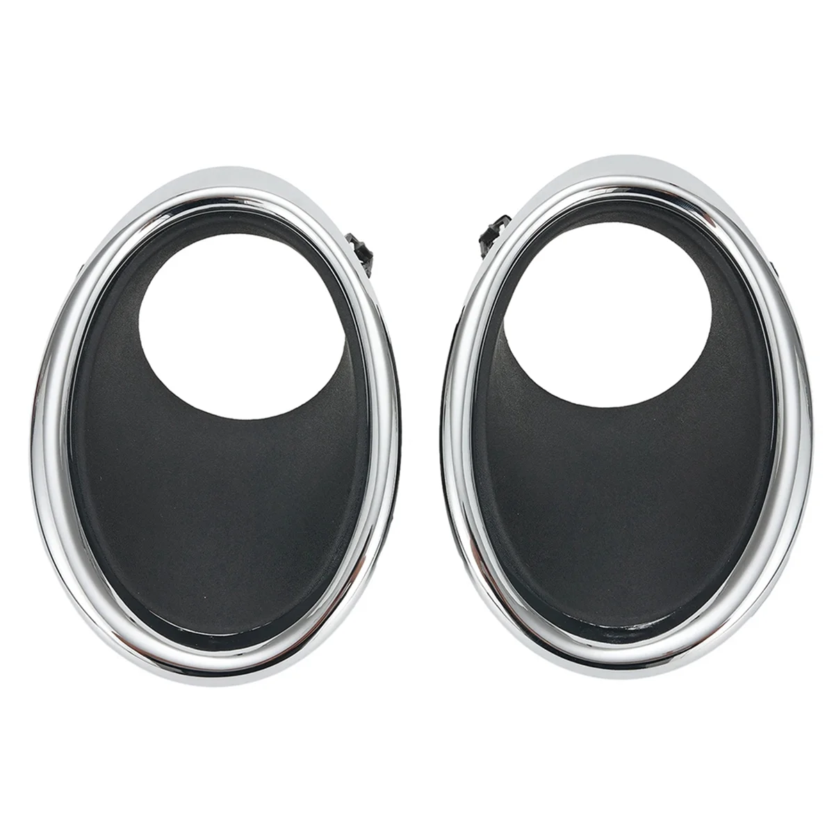 

Fog Light Covers Left and Right Fog Light Lamp Cover Bezel Trim for Nissan Qashqai J11 2014 2017—L48A