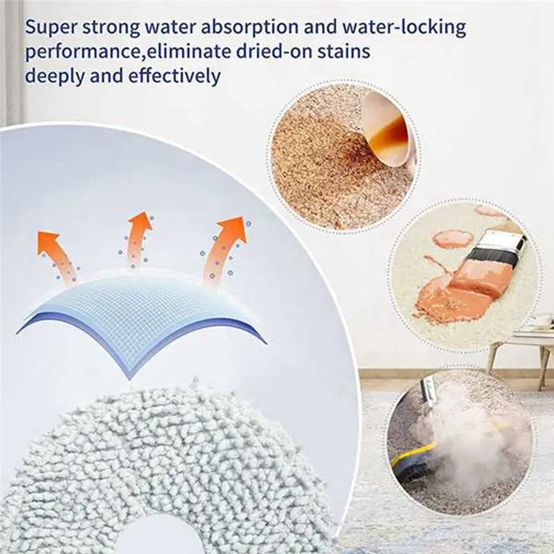A19F-Mop Pad Bracket Kit For Dreame X50 / X50 Pro Vacuum Cleaner Accessories Replacement Sweeper Mop Cloth