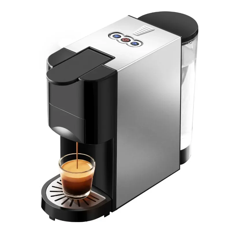 

Fully automatic capsule coffee machine, home small office compatible with a variety of capsule espresso machines
