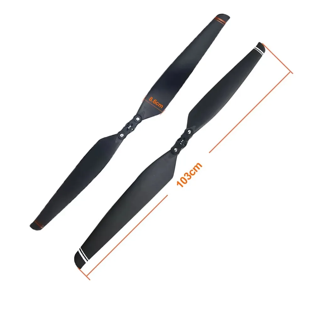 40x16 Inch Carbon Plastic Propeller XAircraft Amazing XP2020 UP T20 T28 Plant UAV Folding Blade Prop 12mm Paddle Aperture Clamp