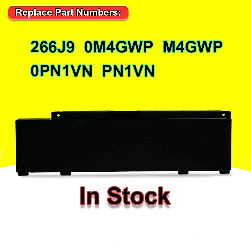 Imagem -02 - Bateria para Dell g3 15 3590 3790 3500 g5 15 5590 5505 5500 P89f Inspiron 14 5490 Baterias do Portátil M4gwp Pn1vn 11.4v 51wh 266j9