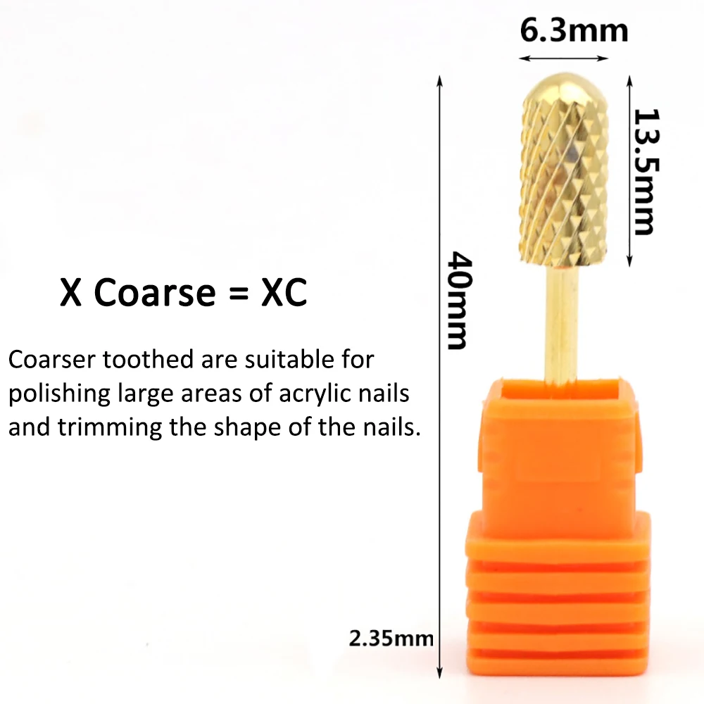 Nail Drill Bit Carbide Milling Cutters Nail Art Tool For Electric Manicure Nail Drill Machine Nails Accessories Remove Gel Tools