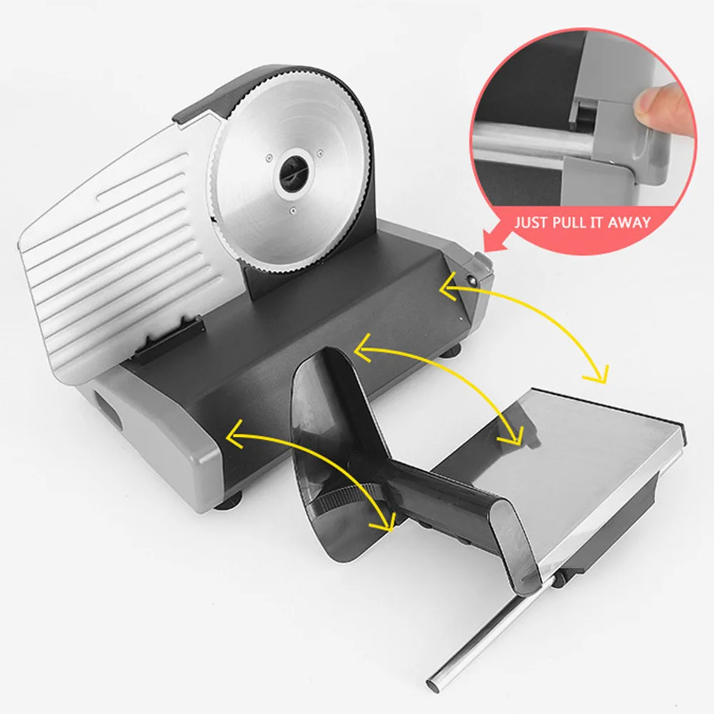 Commercial Electric Meat Slicer Beef Mutton Cutter Household Electric Small Meat Planer Fruit Cutting Machine