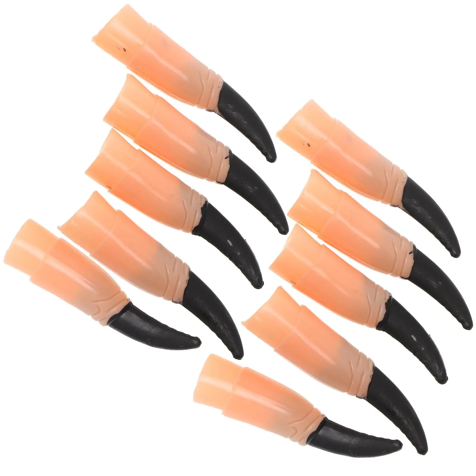 

Zombie Nails 6cm Long 2cm Diameter Plastic Witch Fingernails Halloween Costume Accessories Fits Most Trick Games Decorations
