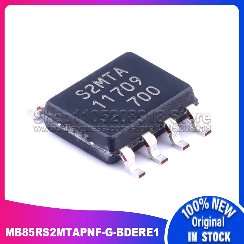 

2~10PCS/LOT MB85RS2MTAPNF-G-BDERE1 MARKING:S2MTA IC FRAM 2MBIT SPI 40MHZ SOP8 100% New Spot stock