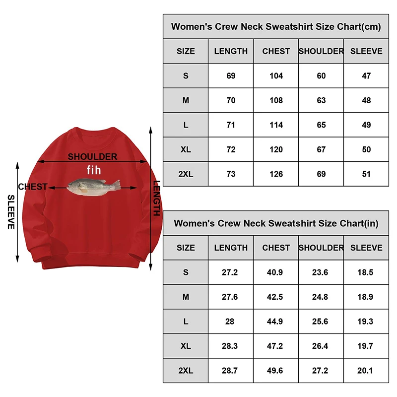 Engraçado fih peixe meme hoodies inverno para mulheres harajuku casual quente pullovers camisolas de manga longa y2k engraçado o-pescoço roupas