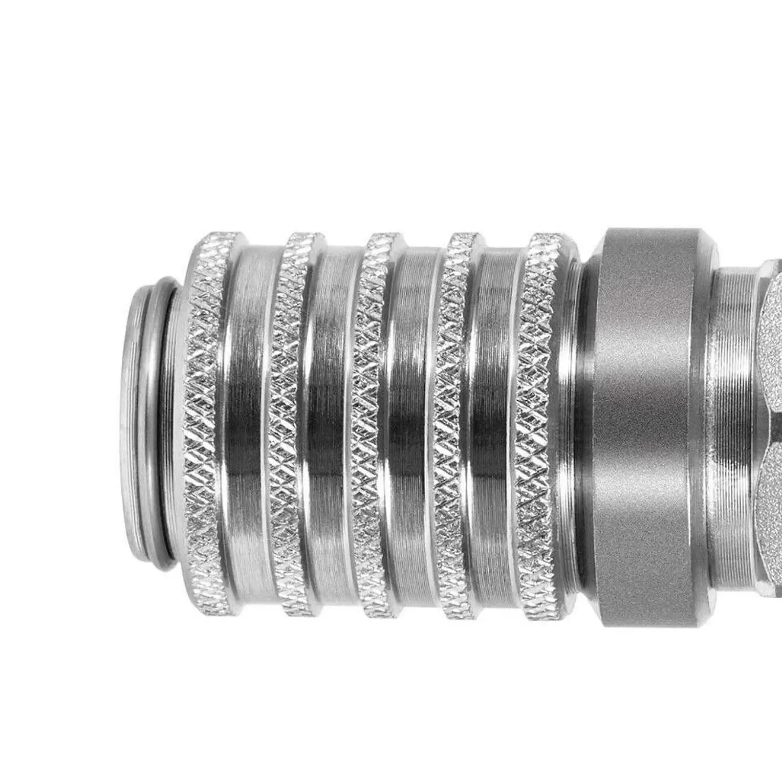 PD242 Series Hydraulic Pressure Test Coupler Steel Quick Connect Port for Industrial Fluid Monitoring