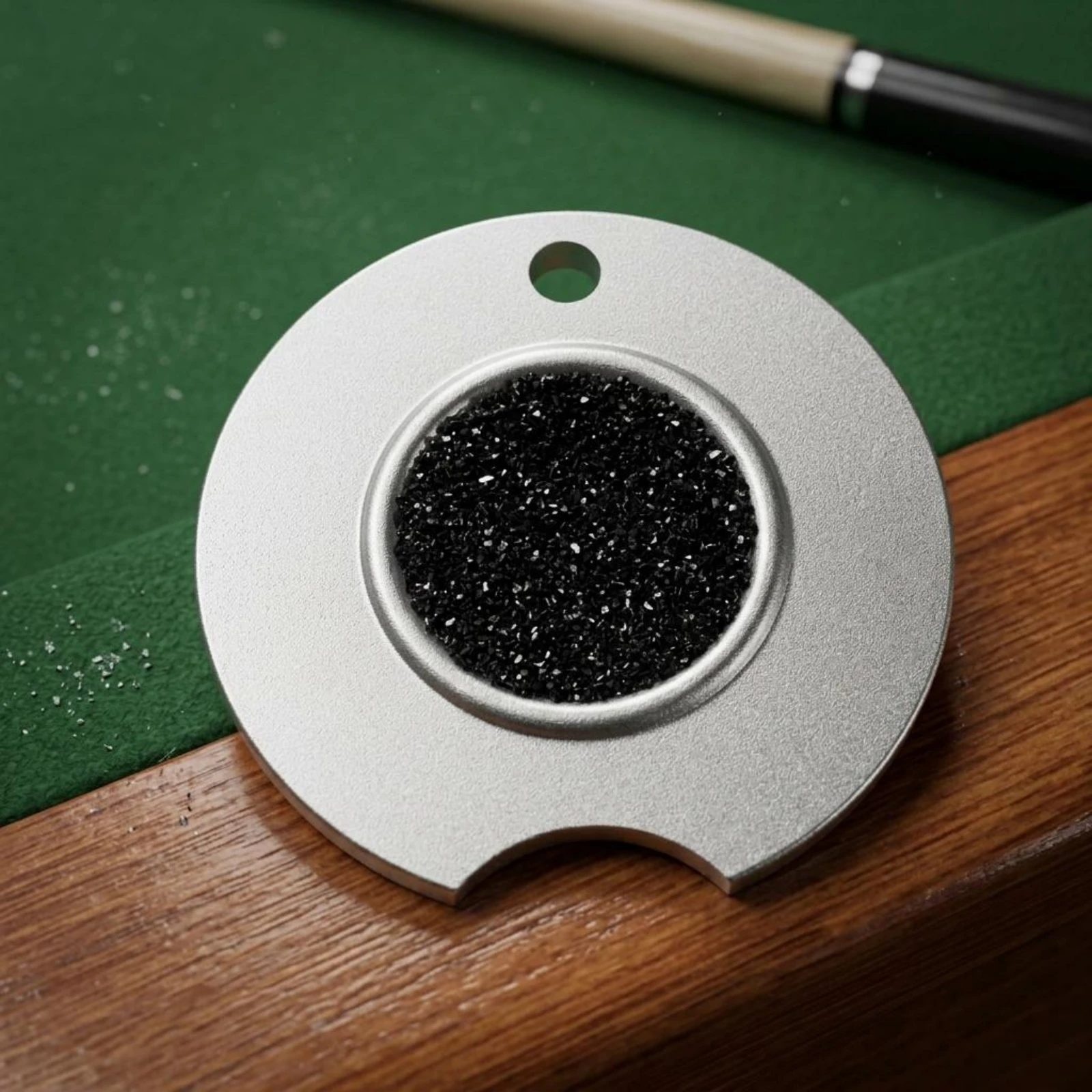 Billiard Cue Tip Shaper Aluminum Alloy Cue Tip Shaper Game Room Accessory Lightweight Compact view 4