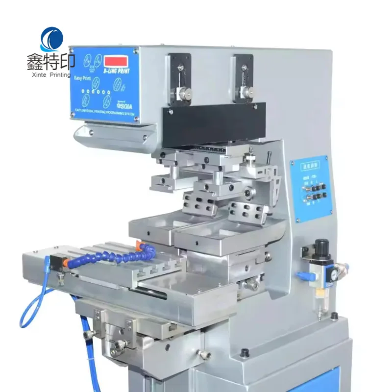 China Premium Semi-Automatic Dual Color Pad Printer for Promotional Gifts