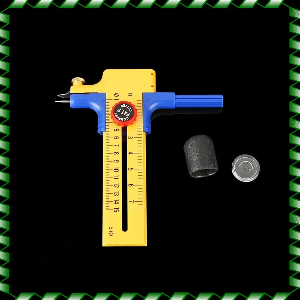 -BOFF Компас Круговой резак Круглый режущий инструмент Регулируемый компас Круговой резак Cortador Круговой резак