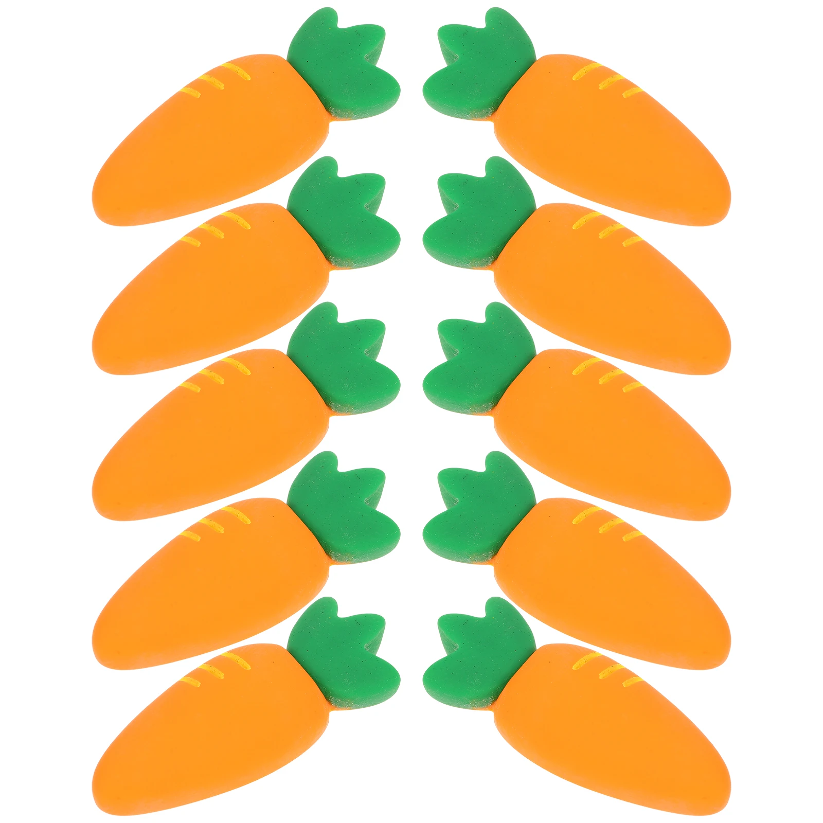 

50pcs Carrot Shaped Hair Accessories Mini Resin DIY Phone Case Decor Craft Making Ornament Jewelry Kit Delicate Design