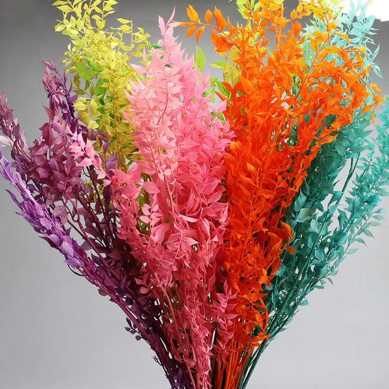 

Rattan Artificial Flowers for Home Decoration, Rich Leaf, No Lily, Party, Wedding, Home, Natural Dried Flowers, 20g/40g