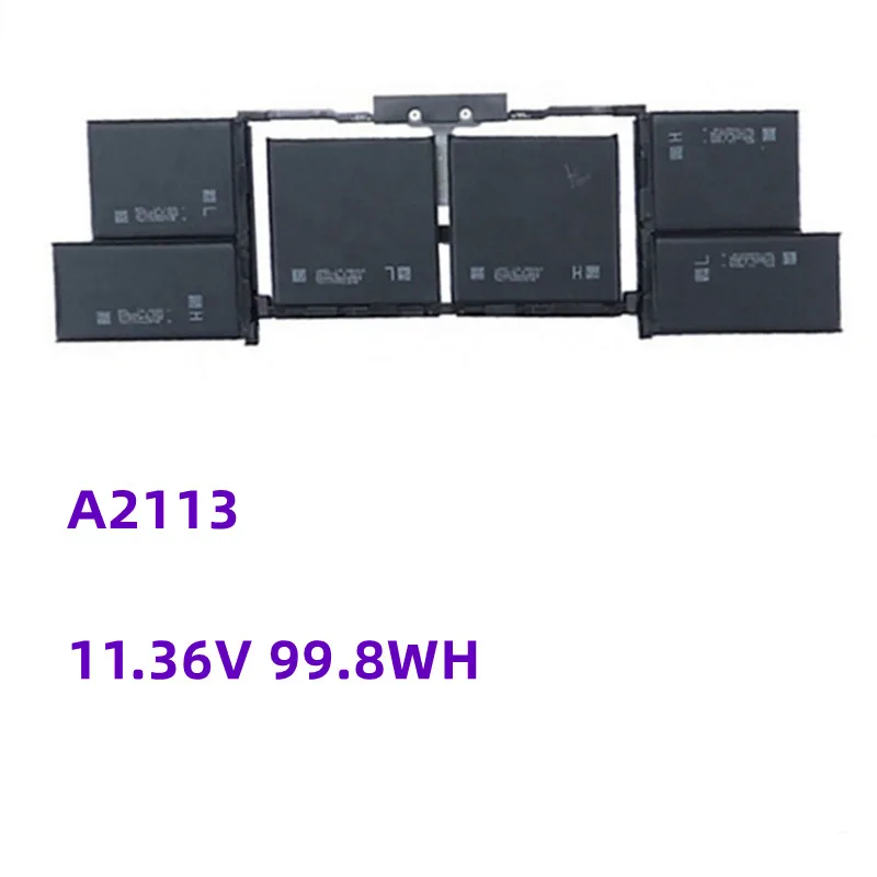 

A2113 11.36V 99.8WH Laptop Battery For Apple MacBook Pro Retina 16'' A2141 2019 EMC 3347 BTO/CTO MVVJ2xx/A MVVK2xx/A MVVL2xx