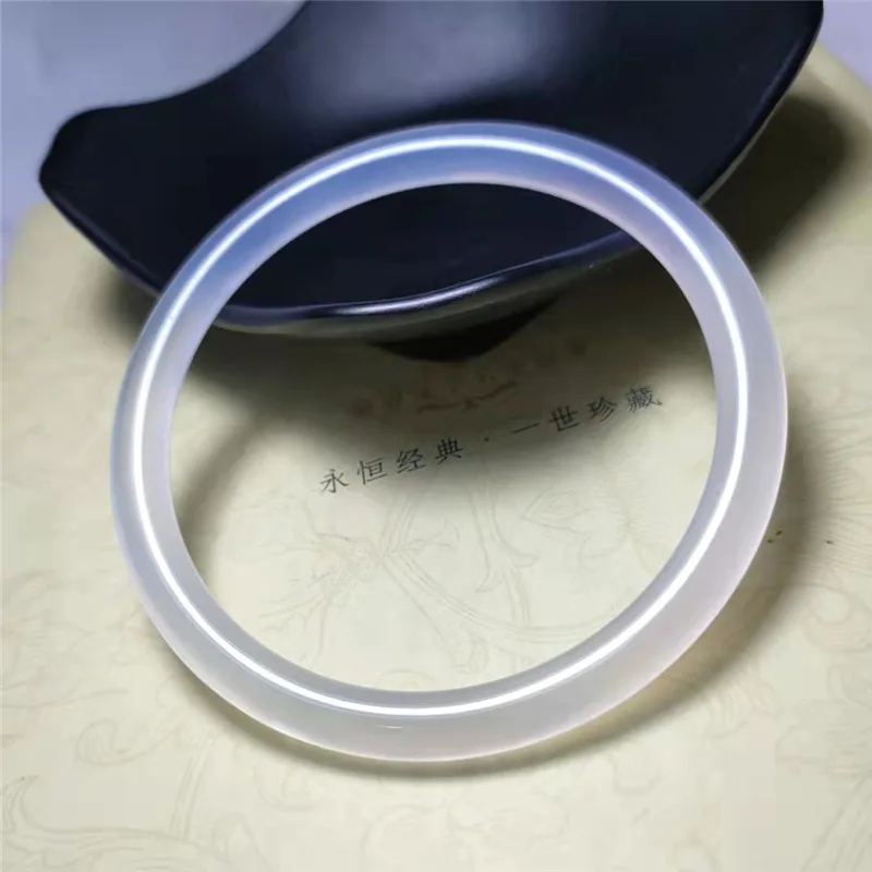 Natural Burmese Jade Bracelet Certified Myanmar Jadeite White Jades Bangle Women Fine Jewelry Genuine Grade A Burma Jade Bangles