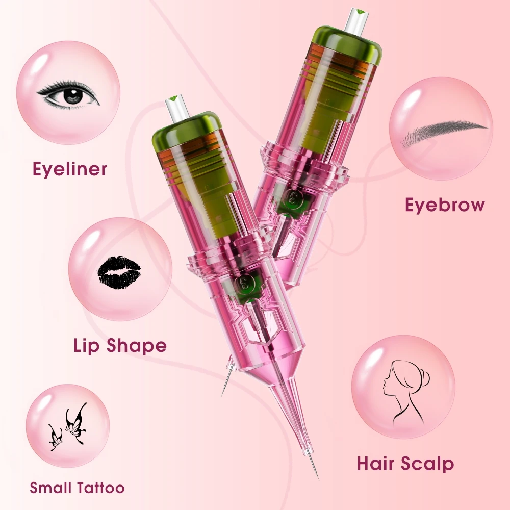 Filter Venom PMU Kartuschen-Nadeln Round Liner RL Sterile Tätowiernadeln für Permanent Make-up Augenbrauen Lippen Microblading – Detail 2