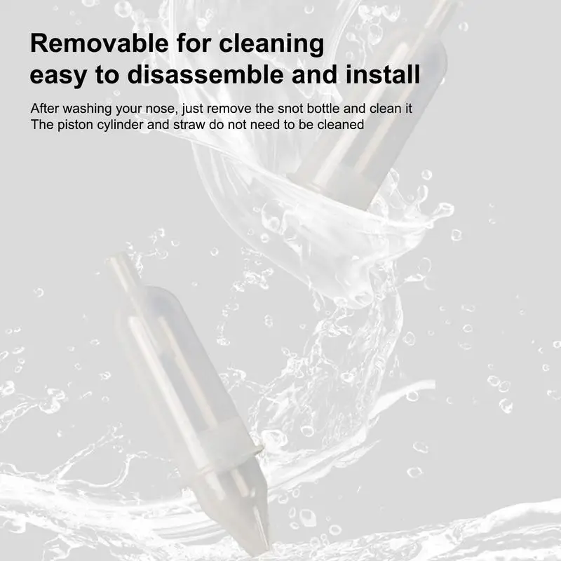Aspirador Nasal para bebé, potente bomba de mano, limpiador de nariz seguro y cómodo para recién nacidos, niños pequeños, eliminador de mocos para aliviar la congestión
