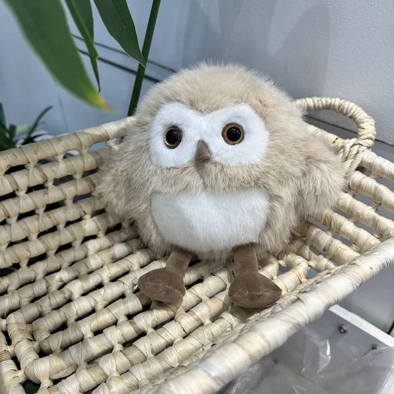 20cm Adorable Funny Owl Cute Soft Stuffed Animal Doll Soft Plush Toy Room Decor Boys and Girls Perfect Birthday Holiday Gift