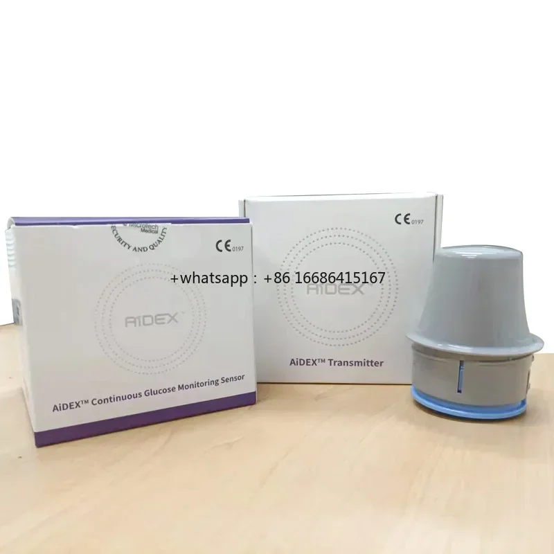 2025 New Bluetooth Non-Invasive Glucose Constant Meter Kit CGM Continuous Positioning System Sensor