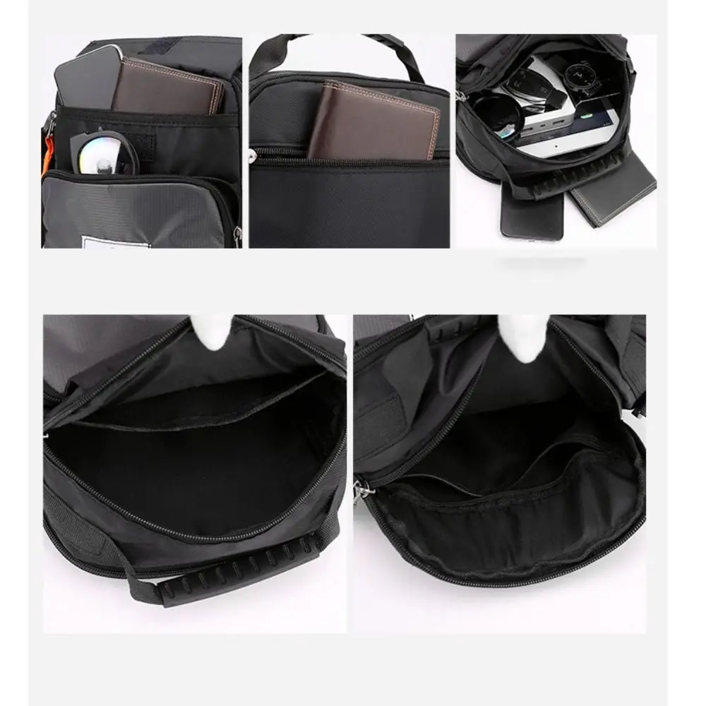 6 Colors Men Chest Bag Storage Bag Waterproof Oxford Cloth Waist Bag Multifunctional Large Capacity Crossbody Bags Unisex