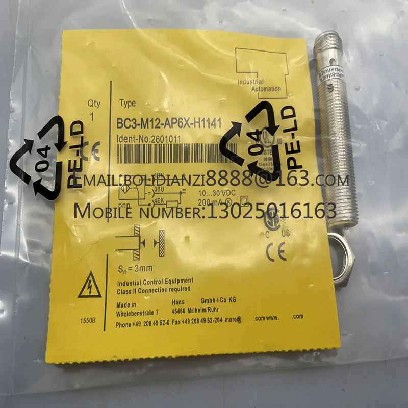 Spot Sensor BC3-M12-AP6X-H1141/AN6X proximity switch