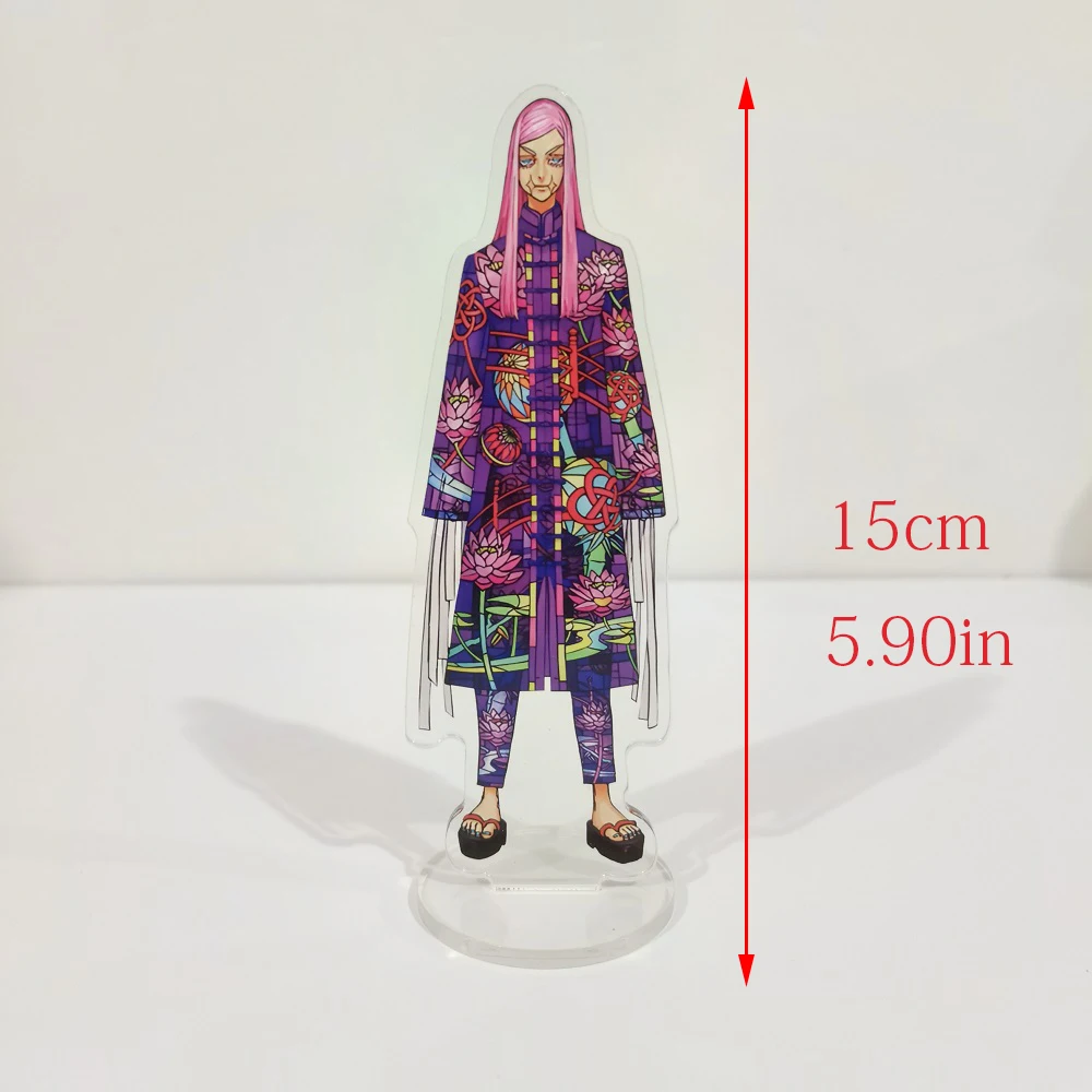 Anime tokyo revengres figura cosplay suporte acrílico ran rindo haitani original doujin modelo placa chaveiro neuvillette bts anéis
