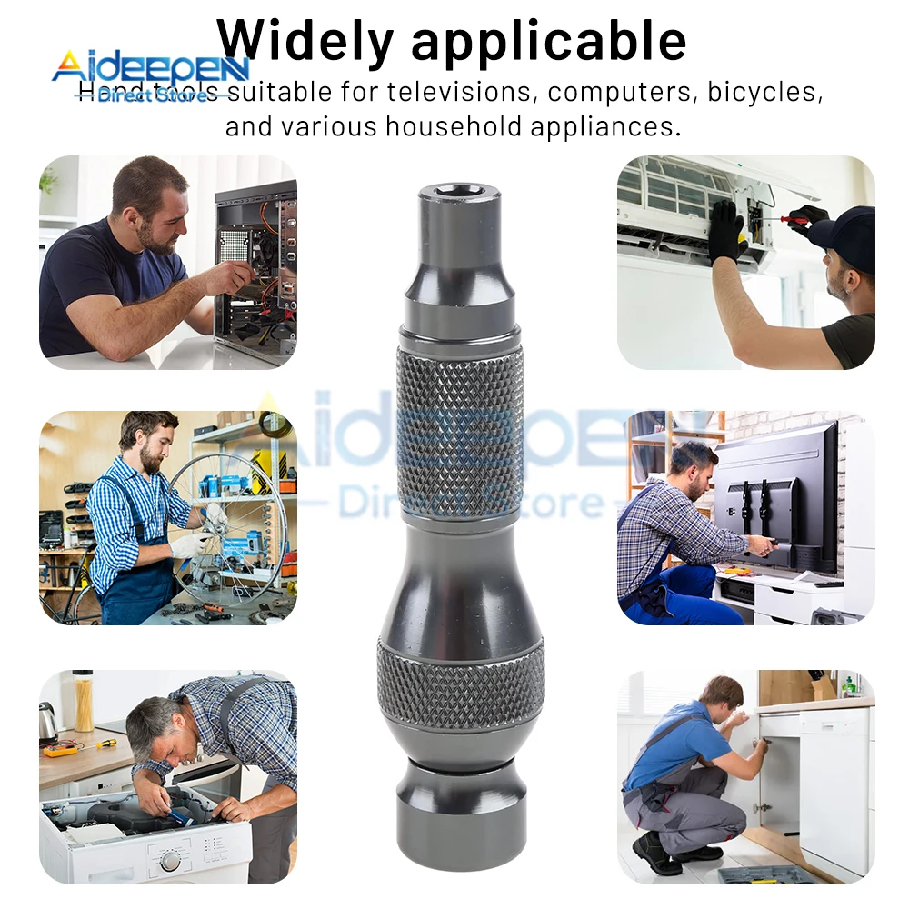 Mini 8-in-1 Precision Screwdriver Set Magnetic Phillips Bits Multifunctional Hand Repair Tool Kit for Phone Watch Glasses PC