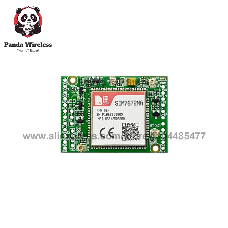Módulo de placa central LTE CAT1 4G 2G SIM7672NA sin soporte GPS antena FPC B1/B2/B3/B4/B5/B7/B8/B12/B13/B18/B19/B20/B34/B38