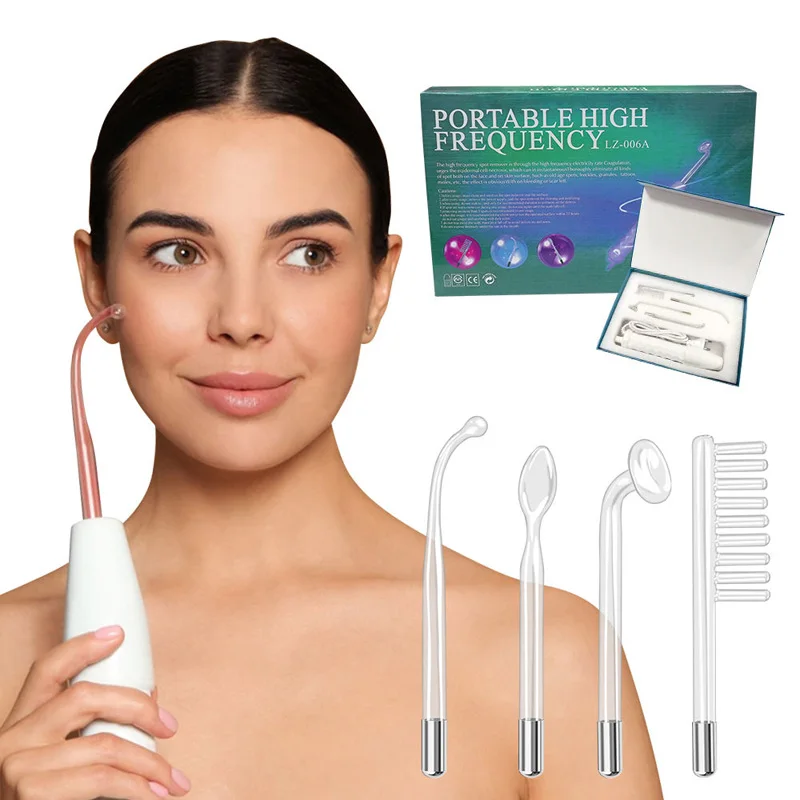 여드름 치료를 위한 휴대용 레이저 오존 치료 기계 피부 강화 얼굴 리프팅 기계 전기 치료 장비