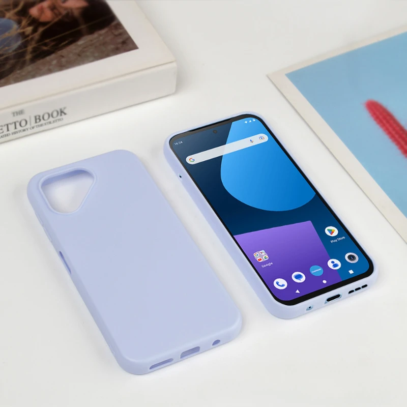 For Fairphone 5 TPU Phone Case Shockproof Protective Soft TPU  Silicone Cover For Fairphone5 Matte Frosted Protective Shell