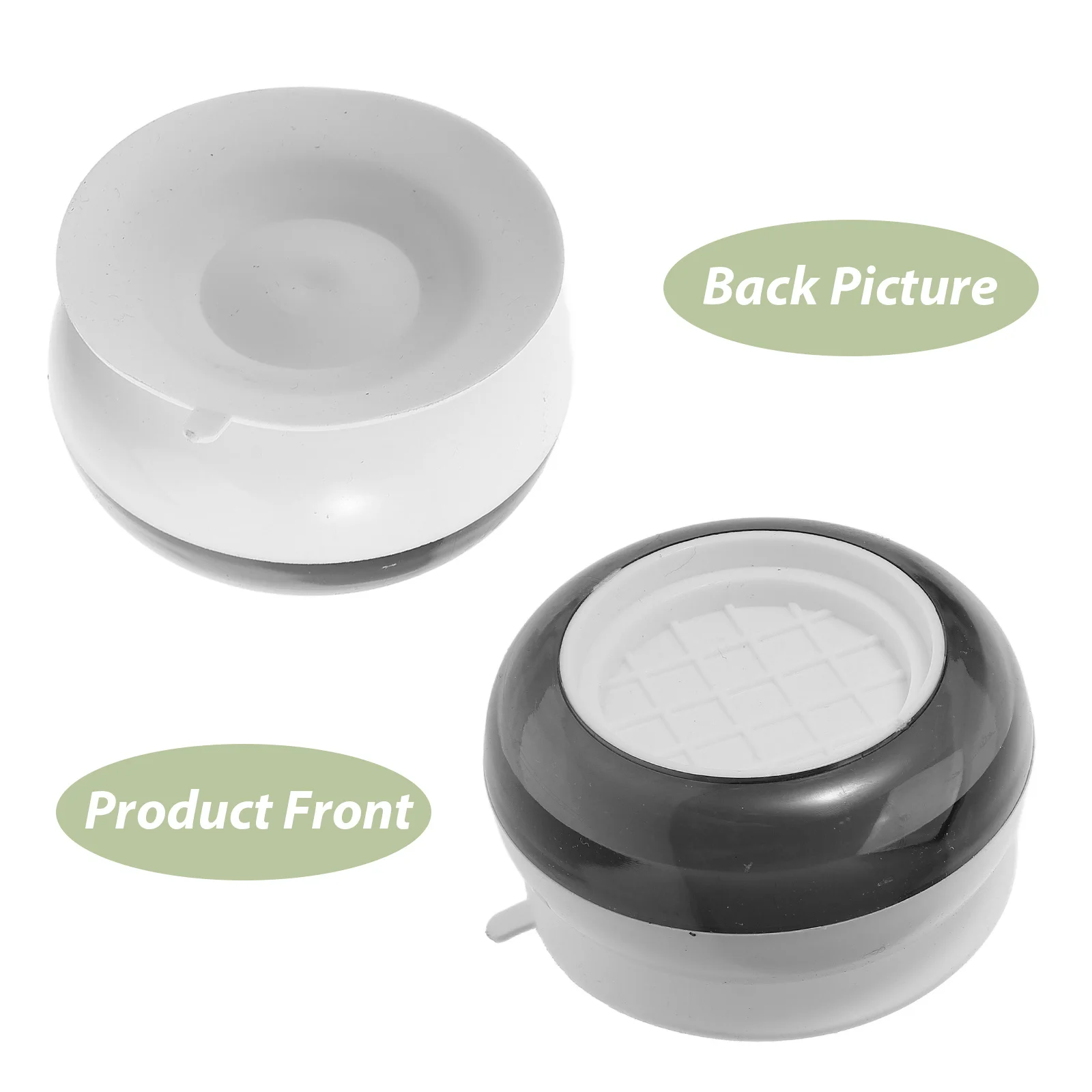 4 قطعة منصات مكافحة الاهتزاز غسالة قدم عدم الانزلاق دائم الأثاث منصات التسوية مستقرة الحد من الضوضاء الملطف