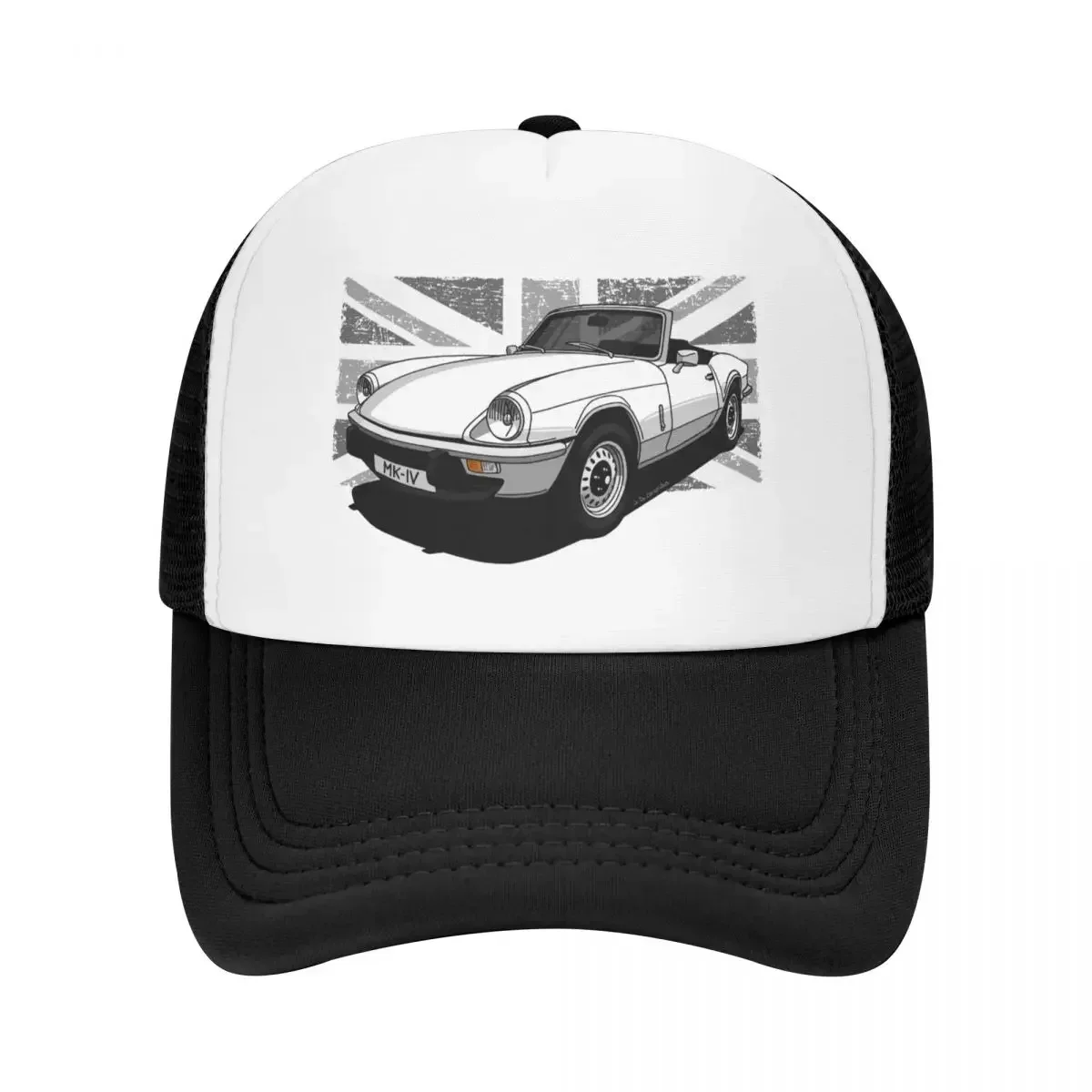 The coolest English roadster ever! Baseball Cap fishing hat Sun Cap Women Men's