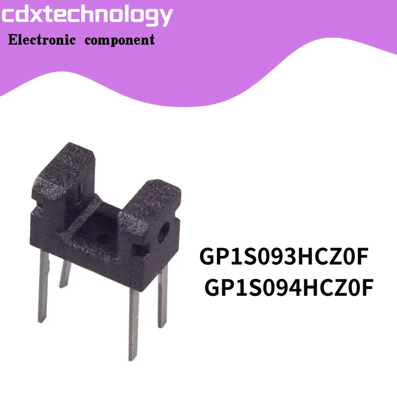 10PCS/LOT GP1S093HCZ0F  GP1S094HCZ0F DIP4 Ultra-miniature U-type optocoupler trough photoelectric switch 2MM