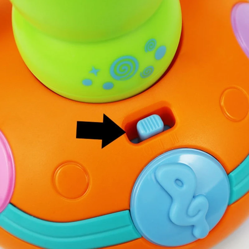Gusano eléctrico con música y luces – Juguete divertido para niños - imagen 2