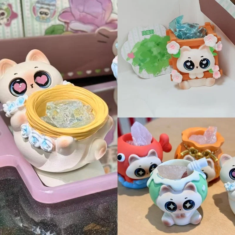 

2025 Hot Selling Energy Crystal Multiple Series Emotion Siam Energy Crystal Blind Box Creative Desktop Decoration Festival Gift