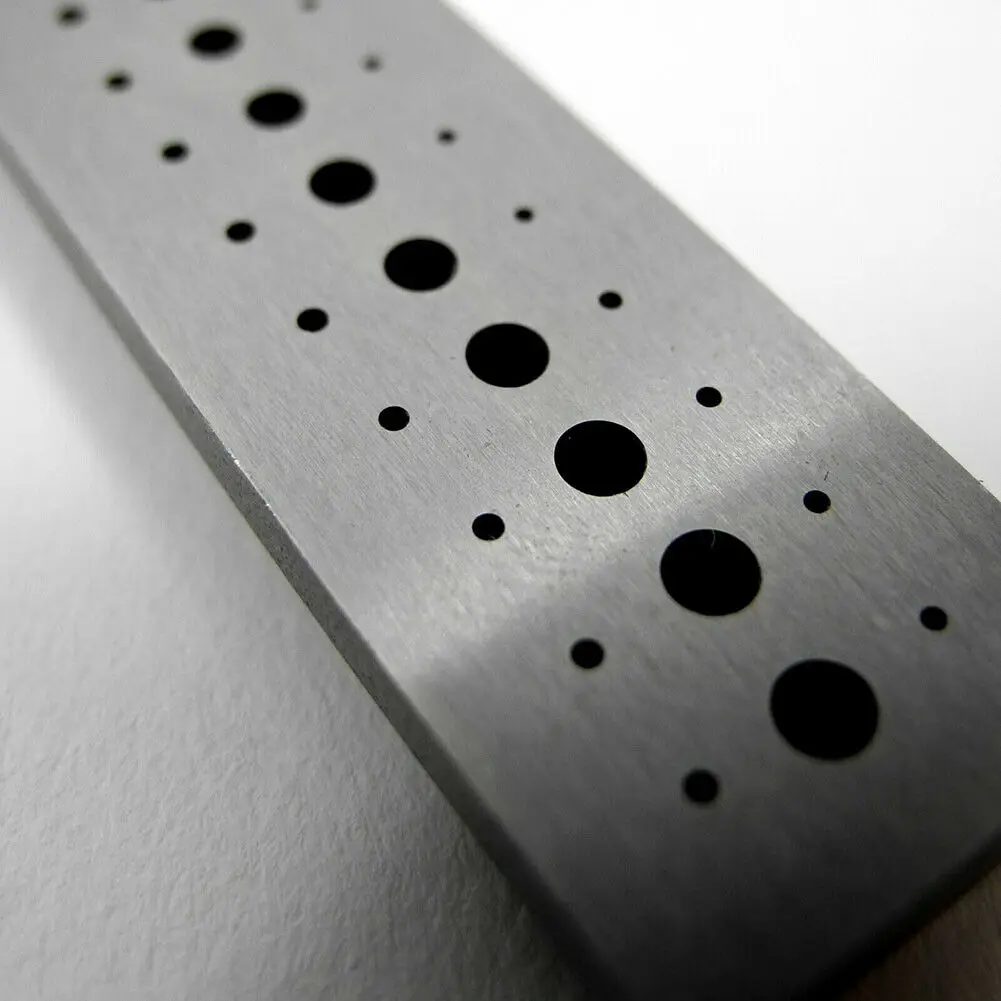Bergeon 1902 Riveting Staking Block 36 Holes Steel Watchmakers Tool