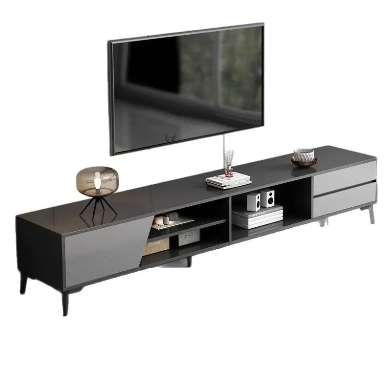 TV cabinet, Classicahousehold small apartment, modern simple floor-to-ceiling storage and storage integrated TV cabinet