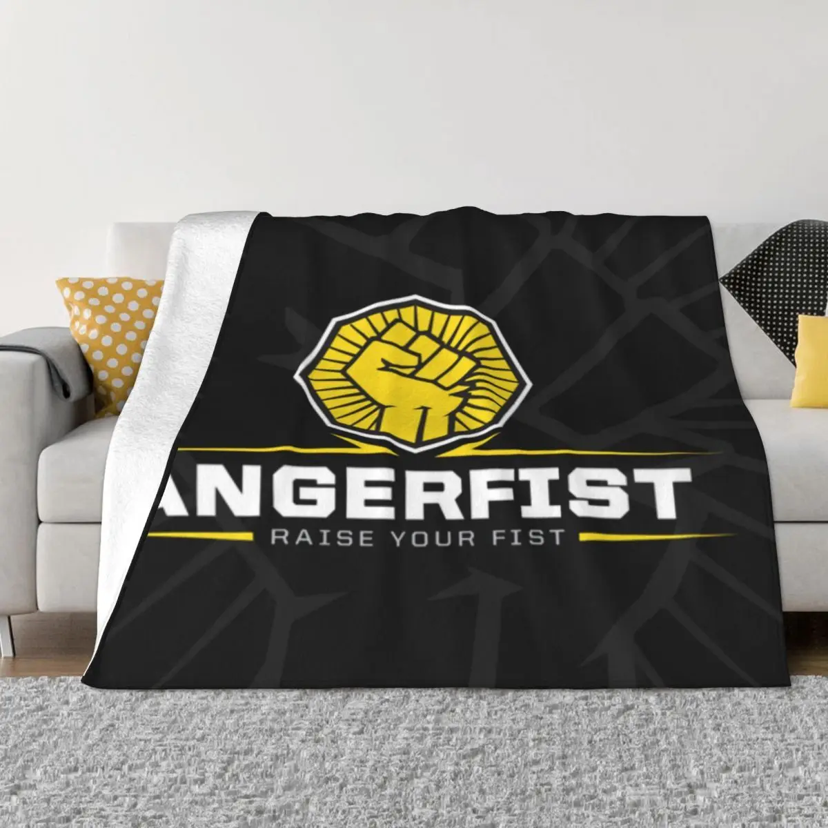 Angerfist 122 Plush Knee Blanket Blankets & Throws Throw Blanket