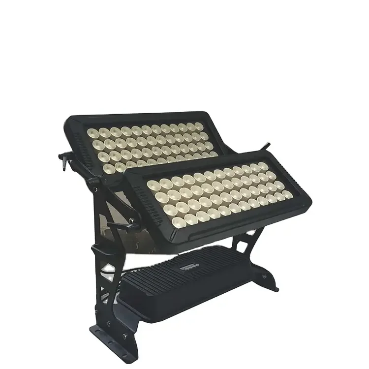 96x12W RGBW 4 in 1 LED Wall Washer 1200W Waterproof Wall Wash Light Outdoor Garden Washer Light for Building Hotel Park City