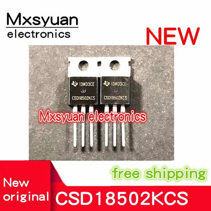 10PCS-50PCS CSD18502KCS TO-220-3 CSD18502 TO220-3 40V 100A  New original authentic