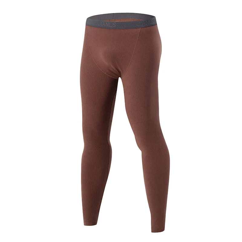 4/1 Pack Men's Sanded Thickened Autumn Pants in Autumn and Winter Teenagers Simple Plus Size Home Pants Elastic Mid-waist Pants